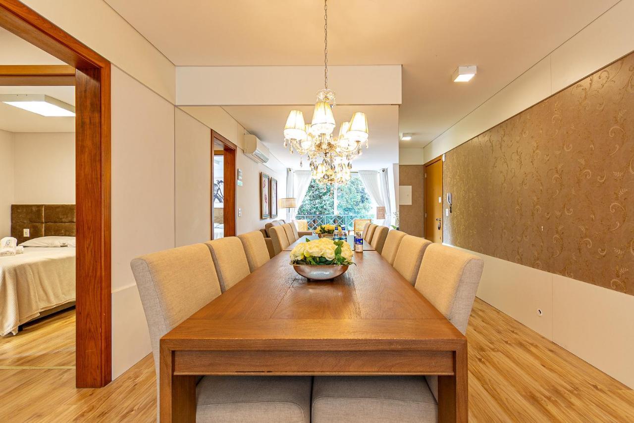 Rosa Apartamento Luxo No Centro Gramado Apartment Luaran gambar