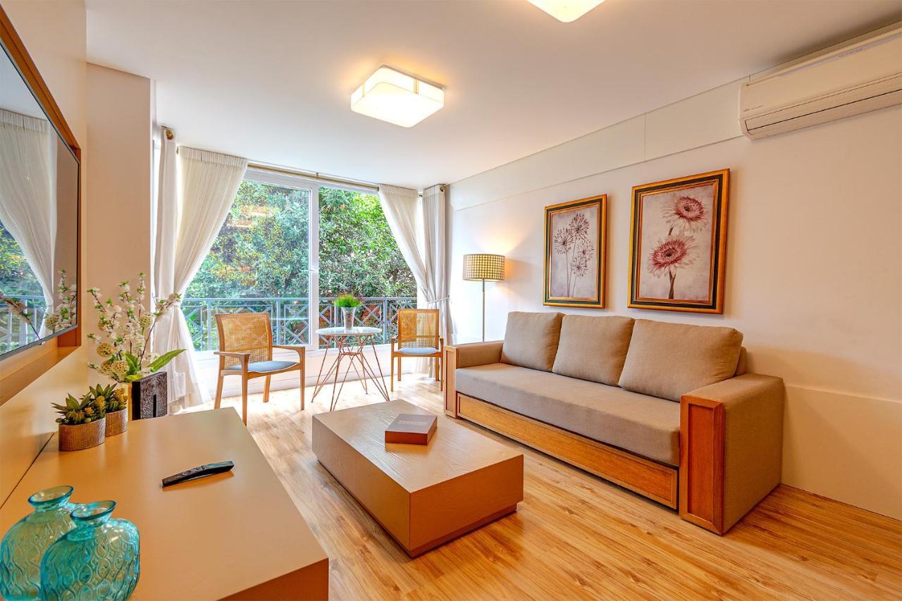 Rosa Apartamento Luxo No Centro Gramado Apartment Luaran gambar